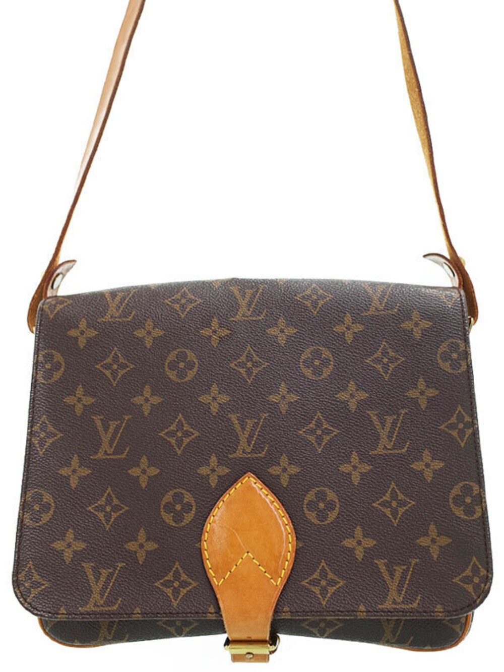 Louis Vuitton Monogram Cartouchiere Shoulder Bag